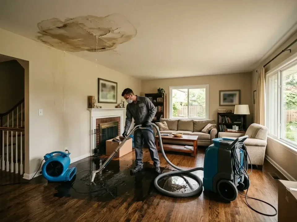attic-pipe-burst-ceiling-drip-008 — frequently asked questions, Water Damage Restoration & Carpet Care in Warren, AR